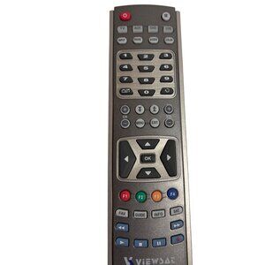 Viewsat HST-318 Universal Remote Control Gray Black 9" Tested